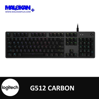 کیبورد سیم دار گیمینگ لاجیتک مدل LOGITECH G512 CARBON