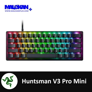 کیبورد سیم دار گیمینگ ریزر مدل RAZER HUNTSMAN v3 PRO MINI